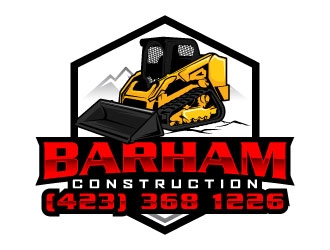 Barham construction logo design by daywalker