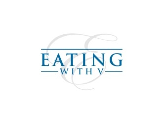 Eating With V logo design by bricton