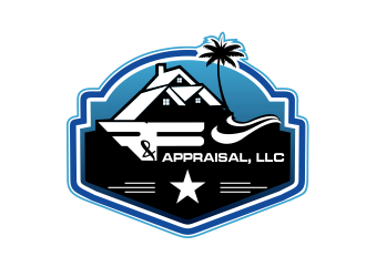 R&F Appraisal, LLC logo design by bosbejo