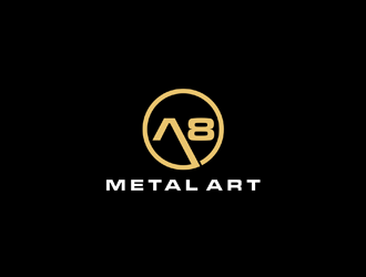 A8 Metal Art logo design by johana