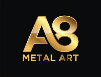 A8 Metal Art logo design by agil