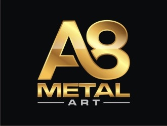 A8 Metal Art logo design by agil