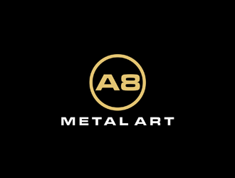 A8 Metal Art logo design by johana