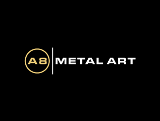A8 Metal Art logo design by johana