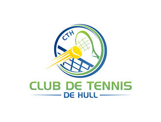 Club de tennis de Hull (CTH) logo design by Republik