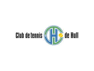Club de tennis de Hull (CTH) logo design by BintangDesign