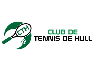 Club de tennis de Hull (CTH) logo design by uttam