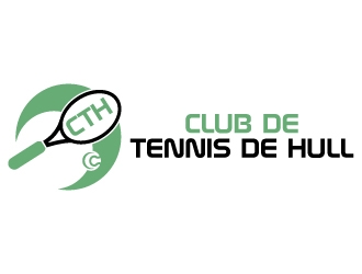 Club de tennis de Hull (CTH) logo design by uttam