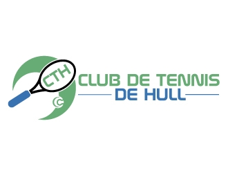 Club de tennis de Hull (CTH) logo design by uttam