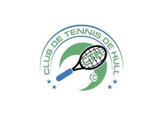 Club de tennis de Hull (CTH) logo design by uttam