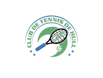 Club de tennis de Hull (CTH) logo design by uttam