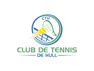 Club de tennis de Hull (CTH) logo design by Republik