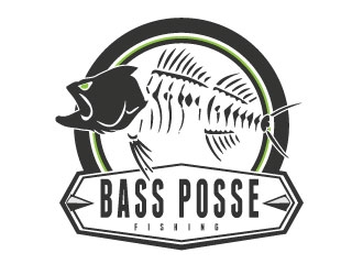 Bass Posse Fishing logo design by AYATA