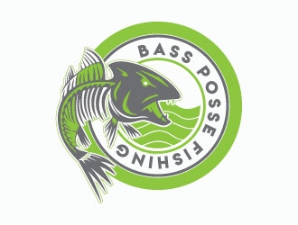 Bass Posse Fishing logo design by AYATA