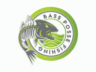 Bass Posse Fishing logo design by AYATA