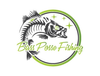 Bass Posse Fishing logo design by AYATA
