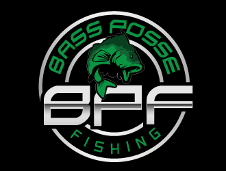 Bass Posse Fishing logo design by THOR_