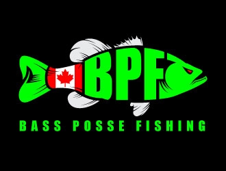 Bass Posse Fishing logo design by sanu