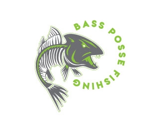 Bass Posse Fishing logo design by AYATA