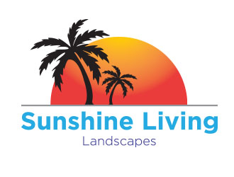 Sunshine Living Landscapes logo design by AB212