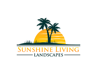 Sunshine Living Landscapes logo design by Republik