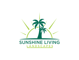 Sunshine Living Landscapes logo design by oke2angconcept