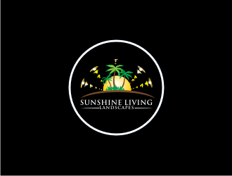 Sunshine Living Landscapes logo design by BintangDesign