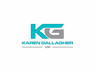 Karen Gallagher VIP logo design by haidar
