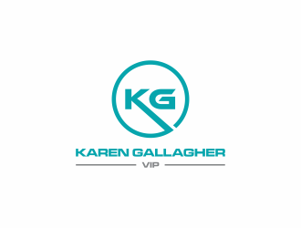 Karen Gallagher VIP logo design by haidar