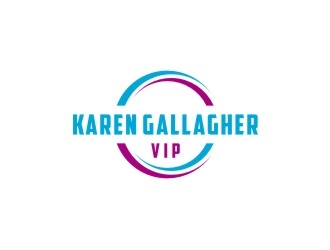 Karen Gallagher VIP logo design by bricton