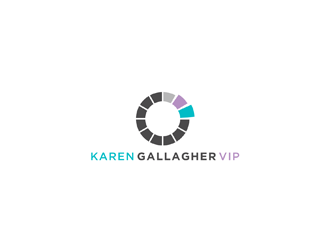 Karen Gallagher VIP logo design by johana