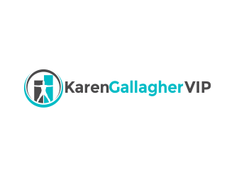 Karen Gallagher VIP logo design by Girly