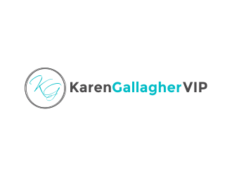 Karen Gallagher VIP logo design by Girly
