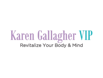 Karen Gallagher VIP logo design by udinjamal