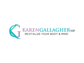 Karen Gallagher VIP logo design by udinjamal