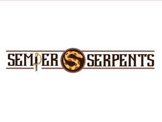 Semper Serpents  logo design by shere