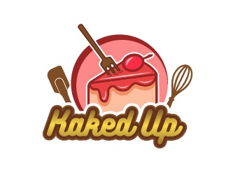 Kaked Up logo design by Alex7390