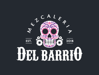 Del Barrio - mezcaleria logo design by shadowfax