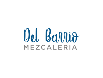Del Barrio - mezcaleria logo design by vostre