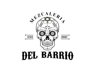 Del Barrio - mezcaleria logo design by cholis18