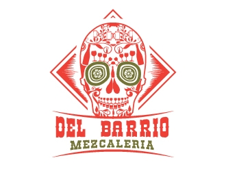 Del Barrio - mezcaleria logo design by uttam
