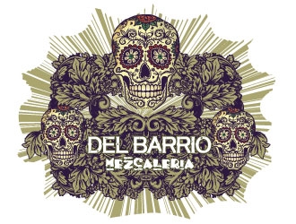 Del Barrio - mezcaleria logo design by AYATA