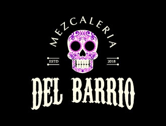 Del Barrio - mezcaleria logo design by paulanthony