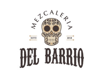 Del Barrio - mezcaleria logo design by paulanthony
