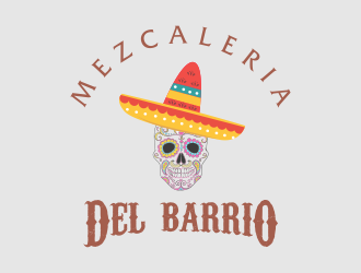 Del Barrio - mezcaleria logo design by ROSHTEIN