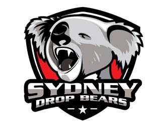 Sydney Drop Bears logo design by shere