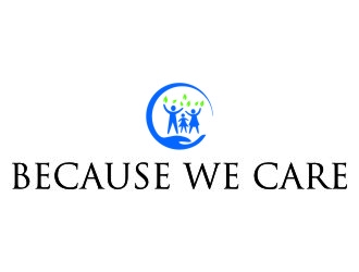 Because We Care logo design by jetzu