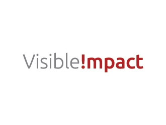 Visible Impact logo design by udinjamal