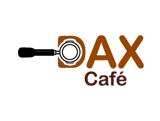 DAX Cafe logo design by uttam
