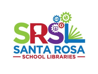 Santa Rosa School Libraries logo design by moomoo